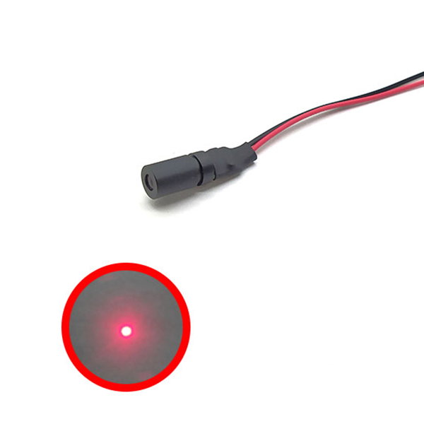 650nm 5mW Laser Module Dot φ6mm Small Size High Temperature Resistance Laser - Click Image to Close